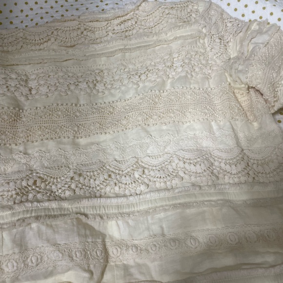 Mystree Crème Lace Blazer Jacket - Picture 5 of 6